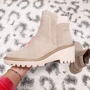 Neutral Dolce Vita Inspired Boots